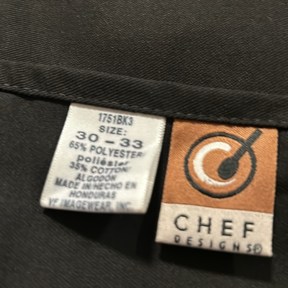 Black Chef Apron - Picture 5 of 9
